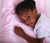 Pink Lilac Reversible Satin Pillowcase