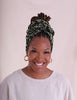 Sage Leopard Headwrap