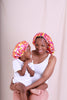 Kente Reversible Satin Bonnets