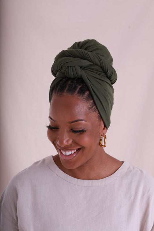 Khaki Kween Headwrap