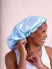 Adire Reversible Satin Bonnets