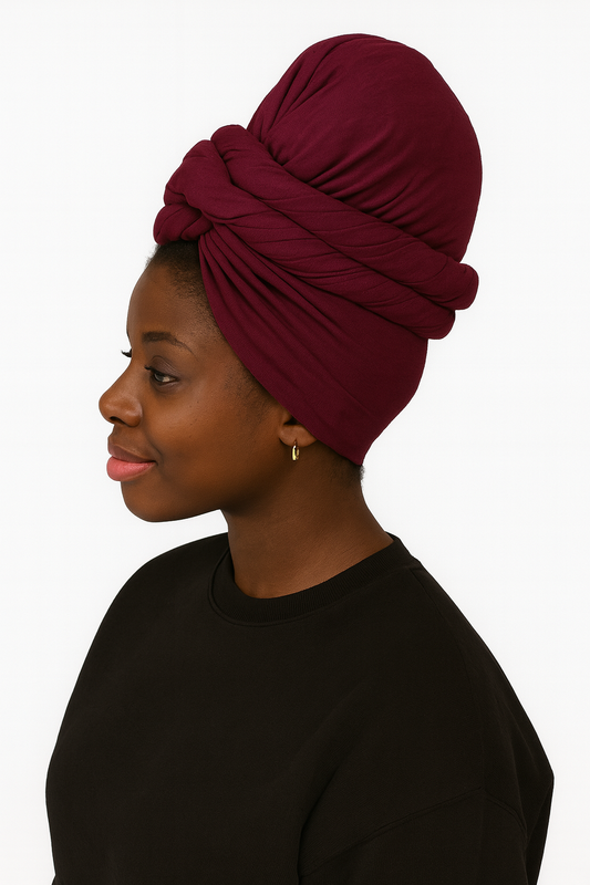 Burgundy Beauty Headwrap