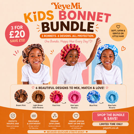 Kids Satin Bonnet Bundle