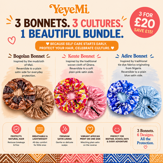 Kids Satin Bonnet Bundle