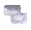 Silver White Reversible Satin Pillowcase