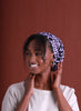 Grape Leopard Headwrap