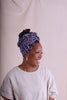Grape Leopard Headwrap